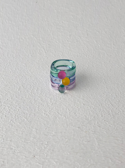 glass color ring (3 colors)